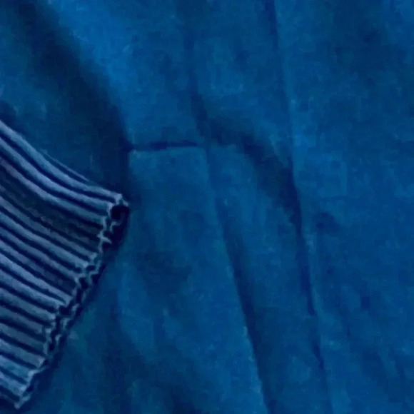 2 Cardigans from The Worth Collection, Blue Cotton, Black Wool, Size Small - Picture 7 of 7